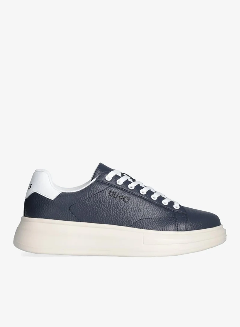 Liu Jo Hammered leather sneakers